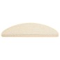 Tappeti Autoadesivi Scale Aspetto Sisal 15 pz 65x21x4 cm Crema Tappeti Autoadesivi Scale Aspetto Sisal 15 pz 65x21x4 cm Crema