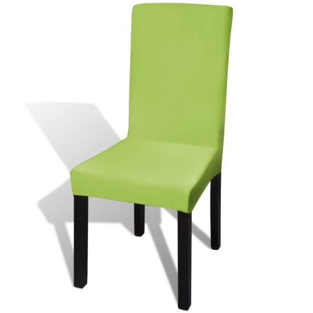 vidaXL Fodere Elastiche per Sedie 6 pz  Verdi