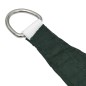 Parasole a Vela in Tela Oxford a Trapezio 3/5x4 m Verde Scuro Parasole a Vela in Tela Oxford a Trapezio 3/5x4 m Verde Scuro