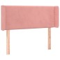 Testiera ad Orecchio Rosa 83x16x78/88 cm in Velluto Testiera ad Orecchio Rosa 83x16x78/88 cm in Velluto