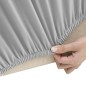 Fodera Elasticizzata Divano 4 Posti in Jersey Poliestere Grigio Fodera Elasticizzata Divano 4 Posti in Jersey Poliestere Grigio