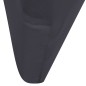 Fodera Elastica per Sedie 6 pz. Antracite Fodera Elastica per Sedie 6 pz. Antracite