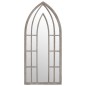 Specchio da Giardino Sabbia 100x45 cm in Ferro per Uso Esterno Specchio da Giardino Sabbia 100x45 cm in Ferro per Uso Esterno