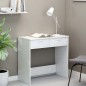 Scrivania Bianca 80x40x75 cm in Legno Multistrato