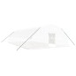 Serra con Telaio in Acciaio Bianco 72 m² 12x6x2,85 m Serra con Telaio in Acciaio Bianco 72 m² 12x6x2,85 m