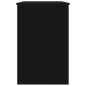 vidaXL Scrivania Nera 100x50x76 cm in Legno Multistrato