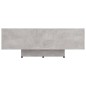 Tavolino da Caffè Grigio Cemento 85x55x31 cm in Truciolato Tavolino da Caffè Grigio Cemento 85x55x31 cm in Truciolato