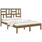 Giroletto Miele in Legno Massello 120x190 cm 4FT Small Double