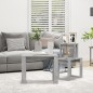 vidaXL Tavolini Impilabili 3 pz Grigio Cemento in Legno Multistrato vidaXL Tavolini Impilabili 3 pz Grigio Cemento in Legno Multistrato