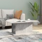 vidaXL Tavolino da Salotto Grigio Cemento 102x55,5x40 cm in Truciolato vidaXL Tavolino da Salotto Grigio Cemento 102x55,5x40 cm in Truciolato