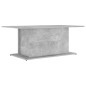 vidaXL Tavolino da Salotto Grigio Cemento 102x55,5x40 cm in Truciolato vidaXL Tavolino da Salotto Grigio Cemento 102x55,5x40 cm in Truciolato