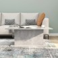 vidaXL Tavolino da Salotto Grigio Cemento 102x55,5x40 cm in Truciolato vidaXL Tavolino da Salotto Grigio Cemento 102x55,5x40 cm in Truciolato