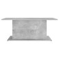 vidaXL Tavolino da Salotto Grigio Cemento 102x55,5x40 cm in Truciolato vidaXL Tavolino da Salotto Grigio Cemento 102x55,5x40 cm in Truciolato