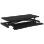 Banco da Lavoro Regolabile 90x40x(13-50) cm in Acciaio e Legno