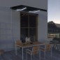 Tenda da Sole con Sensore Vento e LED 300x250 cm Antracite Tenda da Sole con Sensore Vento e LED 300x250 cm Antracite