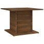 Tavolino da Salotto Rovere Marrone 55,5x55,5x40cm in Truciolato Tavolino da Salotto Rovere Marrone 55,5x55,5x40cm in Truciolato