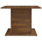 Tavolino da Salotto Rovere Marrone 55,5x55,5x40cm in Truciolato Tavolino da Salotto Rovere Marrone 55,5x55,5x40cm in Truciolato