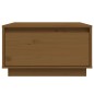 Tavolino da Salotto Miele 55x56x32 cm Legno Massello di Pino Tavolino da Salotto Miele 55x56x32 cm Legno Massello di Pino