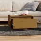 Tavolino da Salotto Miele 55x56x32 cm Legno Massello di Pino Tavolino da Salotto Miele 55x56x32 cm Legno Massello di Pino