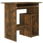 Scrivania Rovere Fumo 80x45x74 cm in Legno Multistrato Scrivania Rovere Fumo 80x45x74 cm in Legno Multistrato