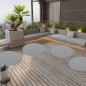 Erba Artificiale con Tacchetti D. 130 cm Grigio Rotondo Erba Artificiale con Tacchetti D. 130 cm Grigio Rotondo