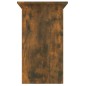 Scrivania Rovere Fumo 80x45x74 cm in Legno Multistrato Scrivania Rovere Fumo 80x45x74 cm in Legno Multistrato