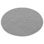 Erba Artificiale con Tacchetti D. 130 cm Grigio Rotondo Erba Artificiale con Tacchetti D. 130 cm Grigio Rotondo