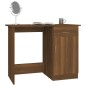 Scrivania Rovere Marrone 100x50x76 cm in Legno Multistrato Scrivania Rovere Marrone 100x50x76 cm in Legno Multistrato