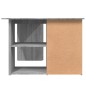 Scrivania Angolo Grigio Sonoma 145x100x76 cm Legno Multistrato Scrivania Angolo Grigio Sonoma 145x100x76 cm Legno Multistrato