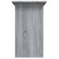 Scrivania Grigio Sonoma 80x45x74 cm in Legno Multistrato