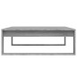 Tavolino Salotto Grigio Sonoma 100x100x35 cm Legno Multistrato Tavolino Salotto Grigio Sonoma 100x100x35 cm Legno Multistrato