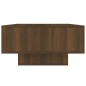 Tavolino Salotto Rovere Marrone 105x55x32 cm Legno Multistrato