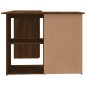 Scrivania Angolo Rovere Marrone 145x100x76 cm Legno Multistrato Scrivania Angolo Rovere Marrone 145x100x76 cm Legno Multistrato