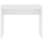 Scrivania Bianca 90x40x72 cm in Legno Multistrato