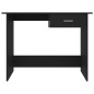 Scrivania Nera 100x50x76 cm in Truciolato Scrivania Nera 100x50x76 cm in Truciolato