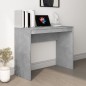 Scrivania Grigio Cemento 90x40x72 cm in Legno Multistrato Scrivania Grigio Cemento 90x40x72 cm in Legno Multistrato