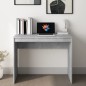 Scrivania Grigio Cemento 90x40x72 cm in Legno Multistrato Scrivania Grigio Cemento 90x40x72 cm in Legno Multistrato