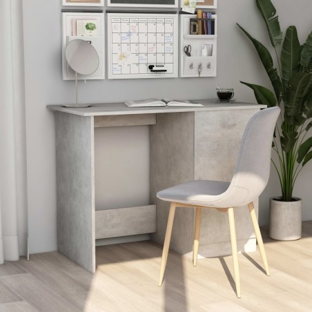 Scrivania Grigio Cemento 100x50x76 cm in Truciolato