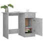 Scrivania Grigio Cemento 100x50x76 cm in Truciolato Scrivania Grigio Cemento 100x50x76 cm in Truciolato