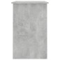 Scrivania Grigio Cemento 100x50x76 cm in Truciolato Scrivania Grigio Cemento 100x50x76 cm in Truciolato