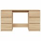 Scrivania Rovere Sonoma 140x50x77 cm in Truciolato Scrivania Rovere Sonoma 140x50x77 cm in Truciolato