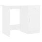 Scrivania Bianca 100x50x76 cm in Legno Multistrato Scrivania Bianca 100x50x76 cm in Legno Multistrato