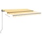 Tenda Automatica Sensore Vento LED 3x2,5cm Gialla Bianca Tenda Automatica Sensore Vento LED 3x2,5cm Gialla Bianca