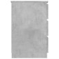 Scrivania Grigio Cemento 140x50x77 cm in Truciolato Scrivania Grigio Cemento 140x50x77 cm in Truciolato