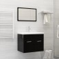 Lavabo da Incasso con Rubinetto 61x39x18 cm in Ceramica Bianco Lavabo da Incasso con Rubinetto 61x39x18 cm in Ceramica Bianco