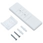 Tenda da Sole Automatica con Sensore Vento e LED 3x2,5cm Crema Tenda da Sole Automatica con Sensore Vento e LED 3x2,5cm Crema