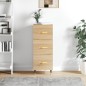 Credenza Rovere Sonoma 34,5x34x90 cm in Legno Multistrato Credenza Rovere Sonoma 34,5x34x90 cm in Legno Multistrato