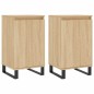 Credenze 2 pz Rovere Sonoma 40x35x70 cm in Legno Multistrato Credenze 2 pz Rovere Sonoma 40x35x70 cm in Legno Multistrato