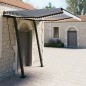 Tenda Automatica Sensore Vento e LED 3x2,5 cm Blu e Bianca Tenda Automatica Sensore Vento e LED 3x2,5 cm Blu e Bianca