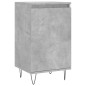 Credenza Grigio Cemento 40x35x70 cm in Legno Multistrato Credenza Grigio Cemento 40x35x70 cm in Legno Multistrato